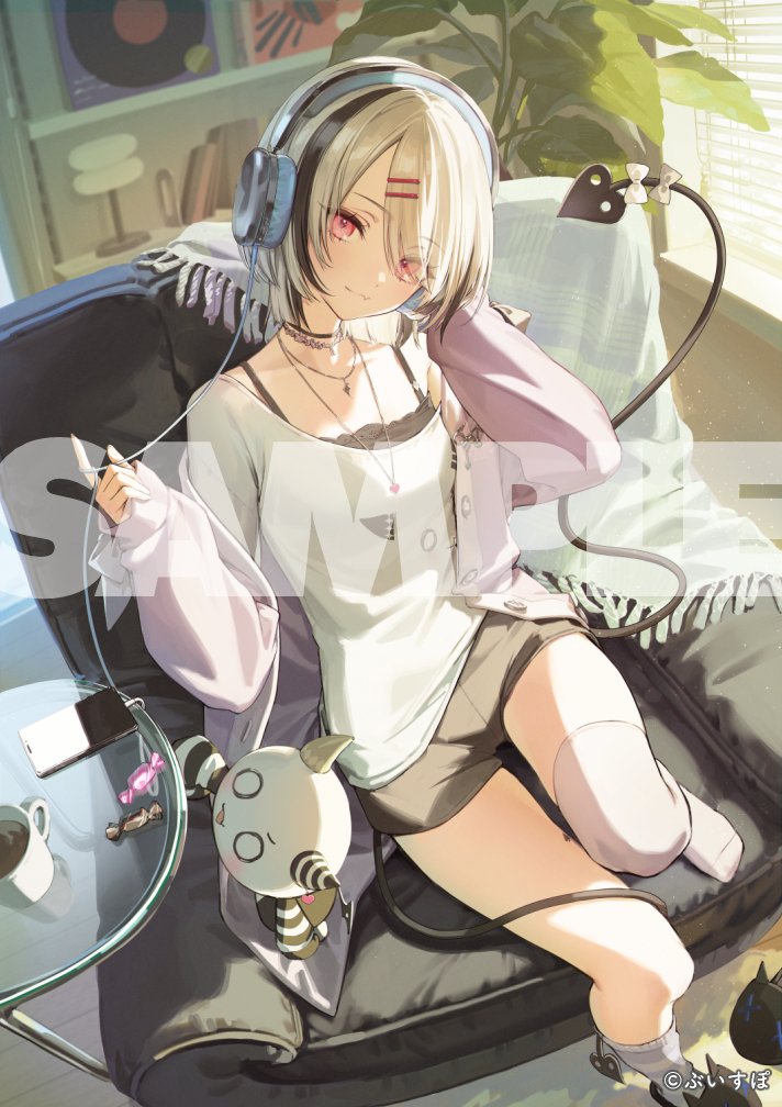 u_skeeep's tweet image. 【work】ぶいすぽっ!所属、空澄セナ(#sena_asumi )さんの5周年記念イラストを描かせていただきました🗝️♠️