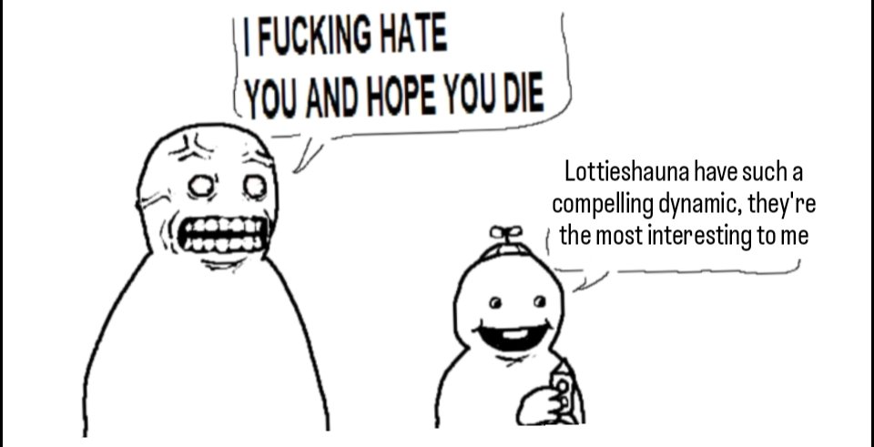 eat1er's tweet image. How it feels being lottieshauna on a random weekday afternoon sometimes...