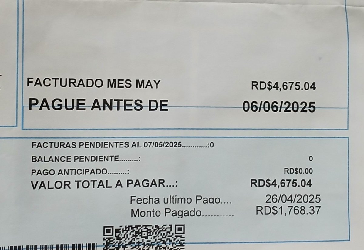 abeltejada27's tweet photo. Señores @EdenorteRD ayúdenme a entender como es posible este consumo en la última factura. Y de acuerdo a su contador ya llevo más de 470kw consumidos en lo que va de mes. Es decir que la próxima factura viene elevada. 
Explíquenme por no entiendo https://t.co/jr9eUpB139