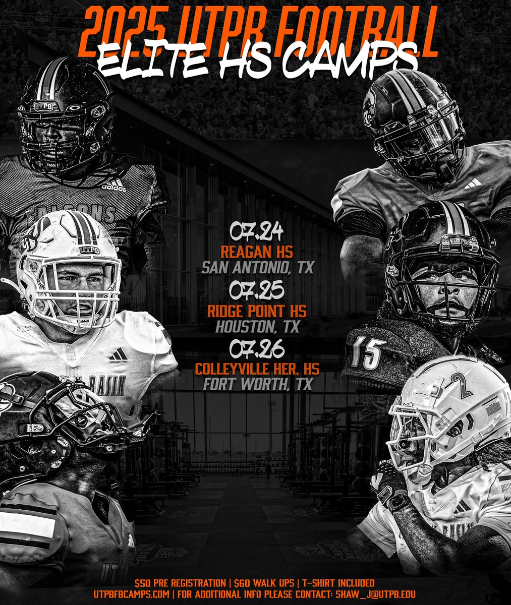 Who’s ready⁉️
UTPBFBCAMPS.COM