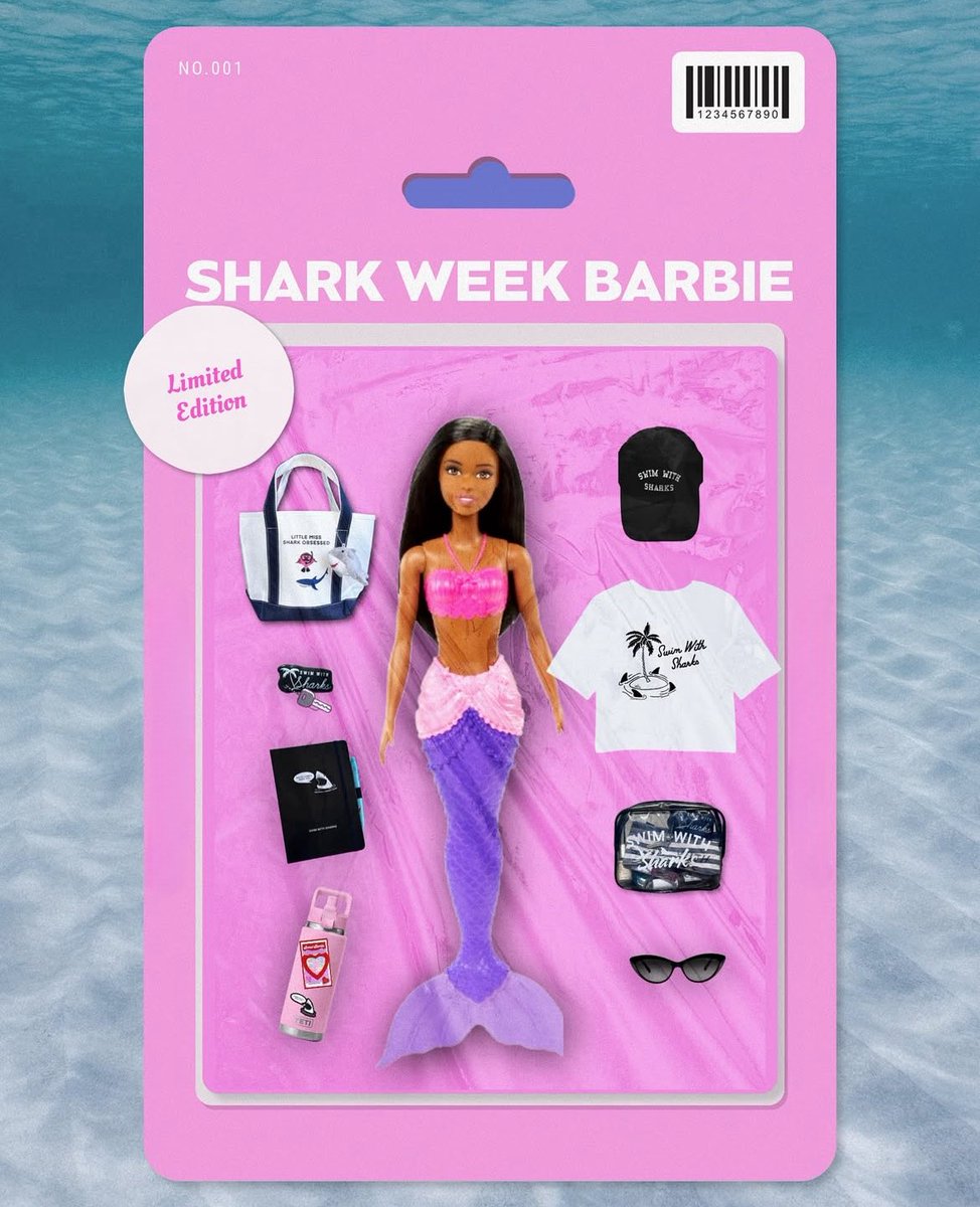 🤣💯🧜🏼‍♀️🤘🏼🦈 #SharkWeek2025🏴‍☠️