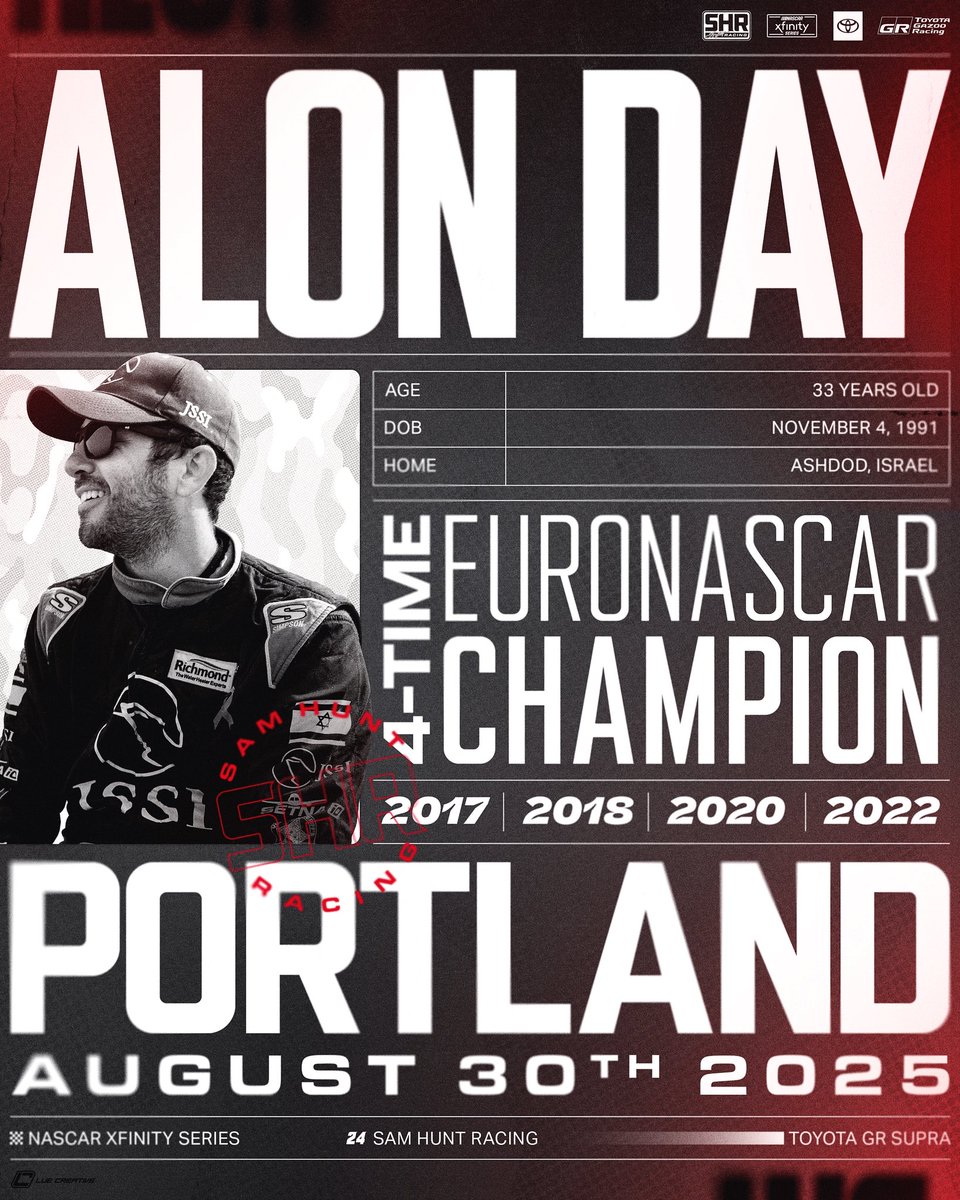 Keeping our No. 24 team busy! 🔥 <a href="/Alon_Day/">Alon Day</a> will strap into the No. 24 JSSI GR Supra at Portland #TeamToyota