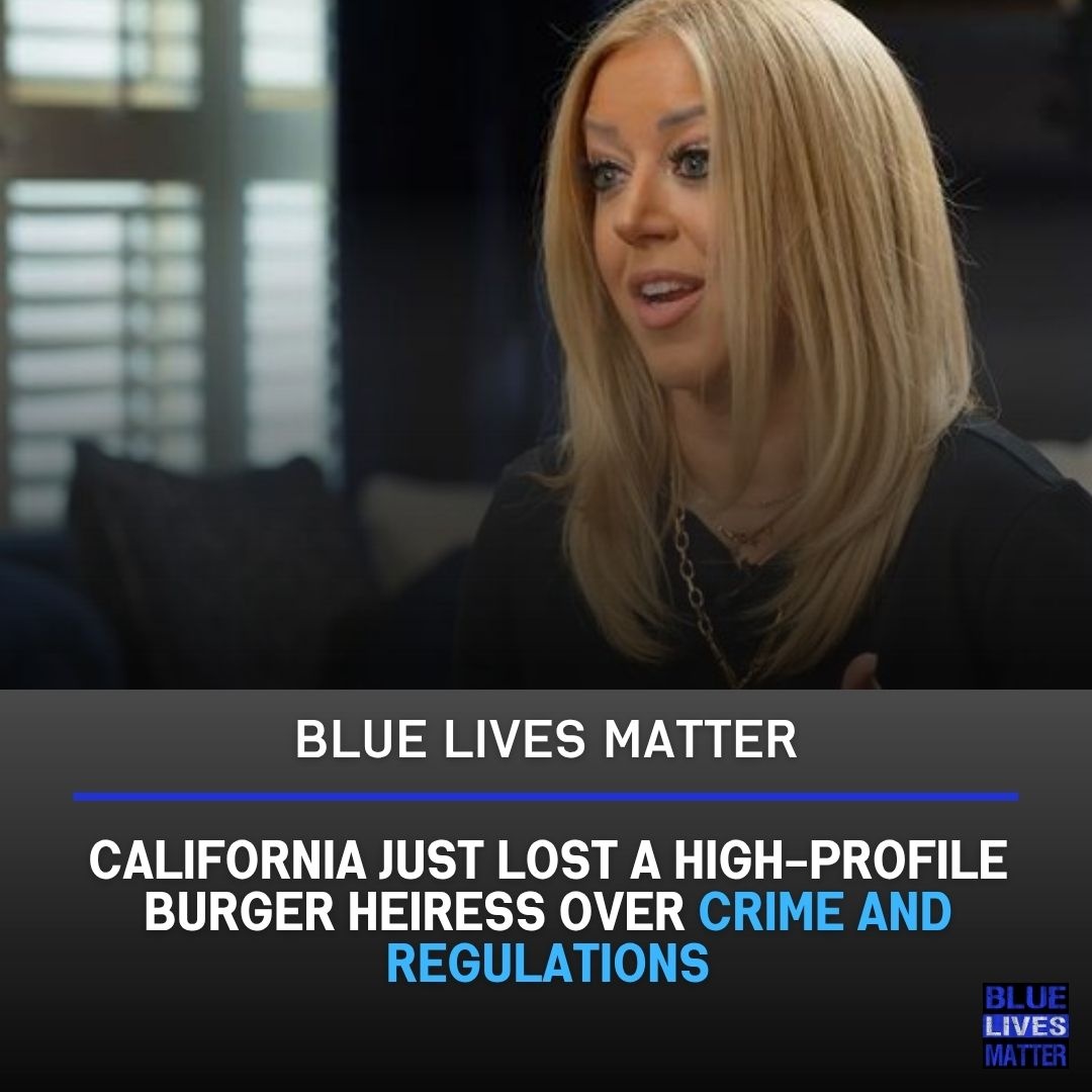 bluelivesmtr's tweet image. The heiress of In-N-Out Burger is leaving the state of California with her family, moving out east following company expansions and what she described as “not easy” aspects of raising a family in California.
#lawenforcement #news #california
lawenforcementtoday.com/in-n-out-burge…