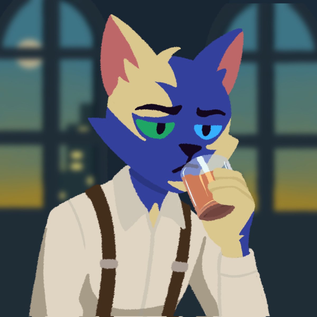 YourPalApollo's tweet image. He enjoys speaking easy