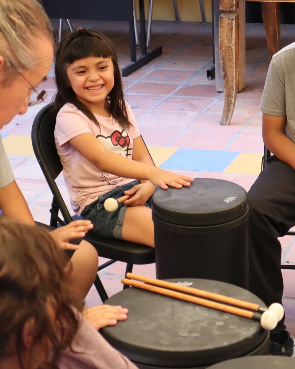Pacoima Beautiful (@pb__community) on Twitter photo The drumming circle at Casa Esperanza is back! We’re so excited to relaunch this program and give the kids a space to express themselves through music. 
The drum circle happens every Thursday evening at Casa Esperanza—if you’re interested in joining, feel free to reach out to us! The drumming circle at Casa Esperanza is back! We’re so excited to relaunch this program and give the kids a space to express themselves through music. 
The drum circle happens every Thursday evening at Casa Esperanza—if you’re interested in joining, feel free to reach out to us!