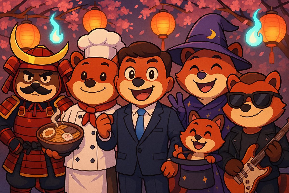 TanukiCoinERC20's tweet image. We are all $TANUKI 

 Big Balls for life!