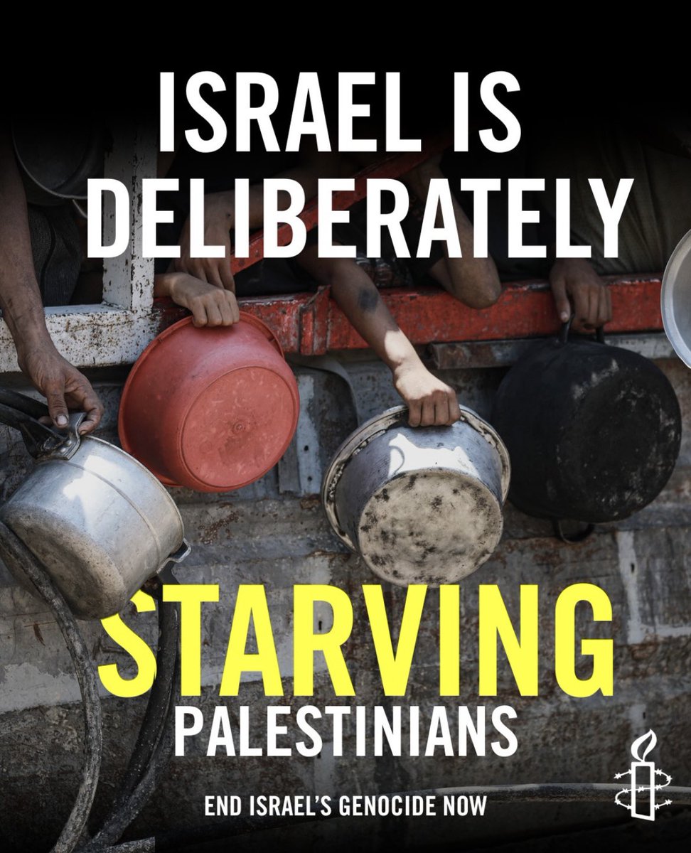 Sophiemcneill's tweet image. The starvation in #Gaza is leading the ABC radio news FINALLY - but no mention that Israel is DELIBERATELY starving the people there.
Quote the UN. MSF. Amnesty!
Why can’t @abcnews report this basic fact!!