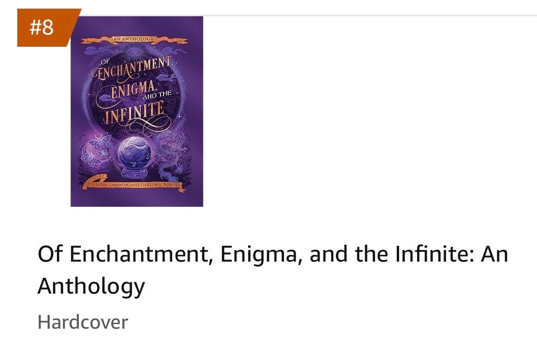 stars_andsabers's tweet image. Thank you UK! Our magical anthology, Of Enchantment, Enigma, and the Infinite is ranked number 8 in new release fantasy anthologies. Out August 5. Links here: starsandsabers.com/books/of-encha…
#fantasy #books