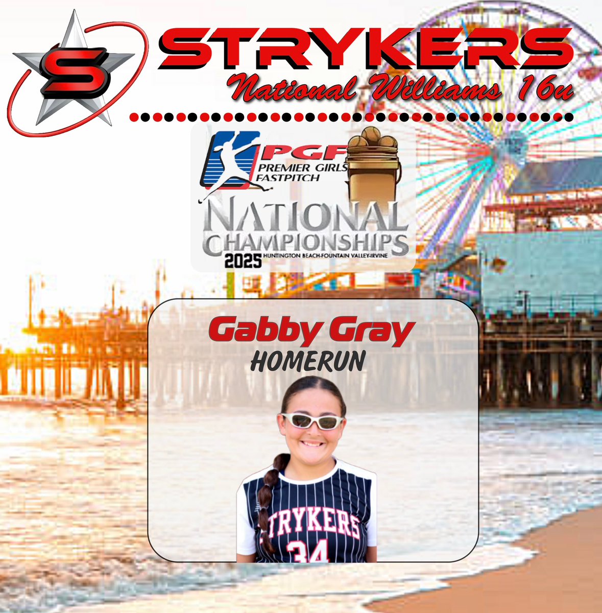 Way to go Gabby!!! <a href="/NationalEsparza/">Strykers National Esparza 🚂</a>