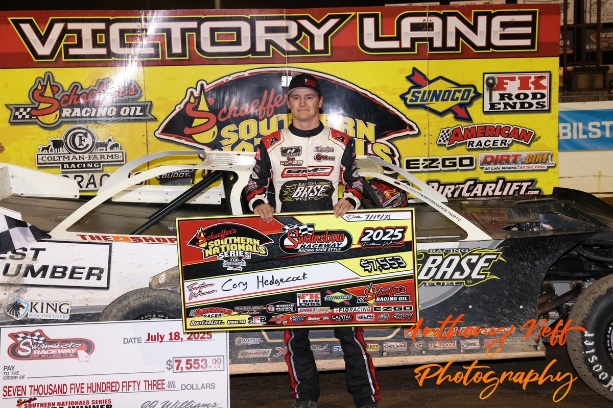 Ryan Delph (@delphcomm1) on Twitter photo ๐ฐ <a href="/CoryHedgecock23/">Cory Hedgecock</a> Doubles Up with <a href="/SoNationals/">Southern Nationals Series</a>; North Georgia Speedway Next!
Full Press Release ๐ coryhedgecock23.com/cory-hedgecockโฆ
๐ธ Anthony Neff Photography ๐ฐ <a href="/CoryHedgecock23/">Cory Hedgecock</a> Doubles Up with <a href="/SoNationals/">Southern Nationals Series</a>; North Georgia Speedway Next!
Full Press Release ๐ coryhedgecock23.com/cory-hedgecockโฆ
๐ธ Anthony Neff Photography