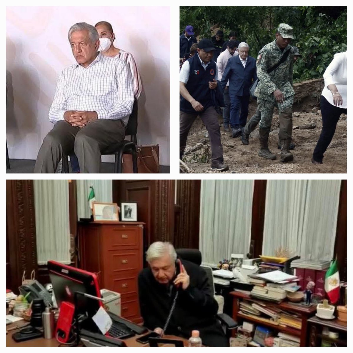 luzelenachavez8's tweet image. CORRUPTO, ASESINO, NARCO.
DESPIERTEN MEXICANOS, SOLO NOSOTROS PODEMOS SALVAR A MÉXICO Y SALVARNOS.
ANDRES MANUEL LOPEZ OBRADOR Y SUS CÓMPLICES DEBEN PAGAR SUS DELITOS.
