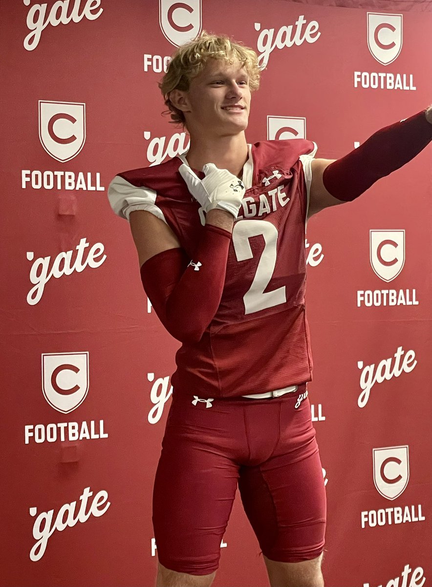 Tripp Kellenberger (@_tkellenberger) on Twitter photo #AGTG After an amazing visit and great conversation with <a href="/_CoachFitz/">Curt Fitzpatrick</a> I'm extremely thankful to have received an offer to attend and play football at Colgate University!!
<a href="/ColgateFB/">Colgate Football</a>
<a href="/_CoachWarner/">𝙏𝙍𝙀𝙑𝙊𝙍 𝙒𝘼𝙍𝙉𝙀𝙍</a> <a href="/CoachRotch/">Patrick Rotchford</a> <a href="/TajamirTorres/">Taj-Amir Torres</a> <a href="/CoachGerbino/">Joe Gerbino</a> <a href="/Ison50/">Josh Ison</a> <a href="/CoachTBiscardi/">Tom Biscardi</a> <a href="/Coach_McCrann/">Dalton McCrann</a> #AGTG After an amazing visit and great conversation with <a href="/_CoachFitz/">Curt Fitzpatrick</a> I'm extremely thankful to have received an offer to attend and play football at Colgate University!!
<a href="/ColgateFB/">Colgate Football</a>
<a href="/_CoachWarner/">𝙏𝙍𝙀𝙑𝙊𝙍 𝙒𝘼𝙍𝙉𝙀𝙍</a> <a href="/CoachRotch/">Patrick Rotchford</a> <a href="/TajamirTorres/">Taj-Amir Torres</a> <a href="/CoachGerbino/">Joe Gerbino</a> <a href="/Ison50/">Josh Ison</a> <a href="/CoachTBiscardi/">Tom Biscardi</a> <a href="/Coach_McCrann/">Dalton McCrann</a>