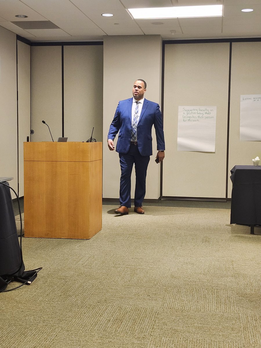 Our new Culture and Climate Coordinator, Darian Yarborough, started our day with a tremendous presentation on our summer reading!

#richinstudentsuccess