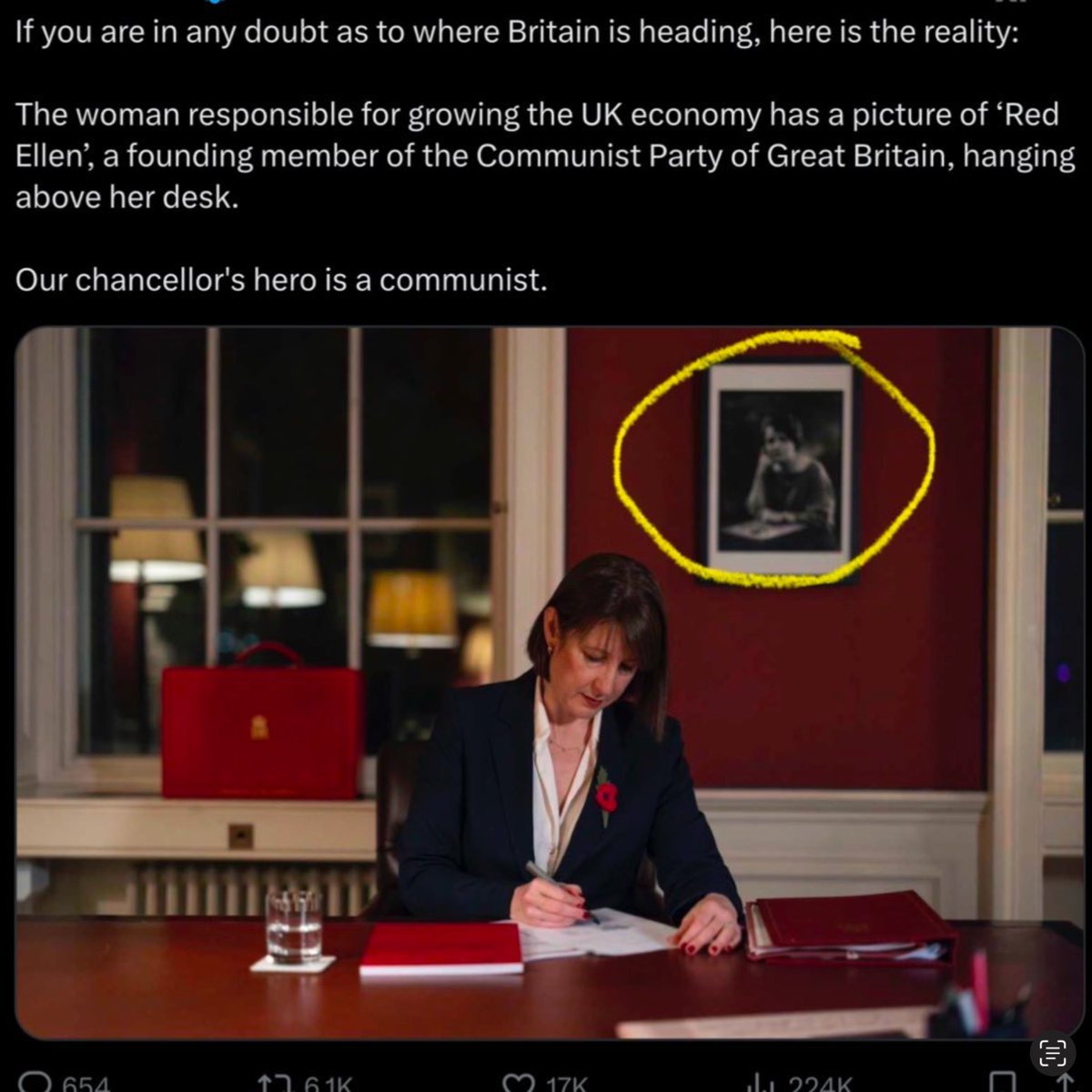 Dave Evans (@ccworkfloor) on Twitter photo <a href="/ClarksonsFarm1/">ClarksonsFarm</a> Communist WEFKlause gives Fabian Starmer his orders for a totalitarian state, certain steps have to happen, which they’ve been doing. I mean what chance do we have when the woman with the control of our money admires communist economists, only way is down, or them out <a href="/ClarksonsFarm1/">ClarksonsFarm</a> Communist WEFKlause gives Fabian Starmer his orders for a totalitarian state, certain steps have to happen, which they’ve been doing. I mean what chance do we have when the woman with the control of our money admires communist economists, only way is down, or them out