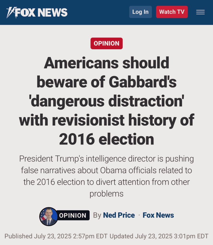 *Fox News* just published this, in case you’re wondering just how fucked Trump is.
