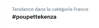 Paapissson's tweet image. Je ne comprends pas pkoi elle est régulièrement en TT
Vraiment, vous êtes des drogués ou quoi, pour continuer à la suivre ? Je suis vraiment dépassée par cette génération... #poupettekenza