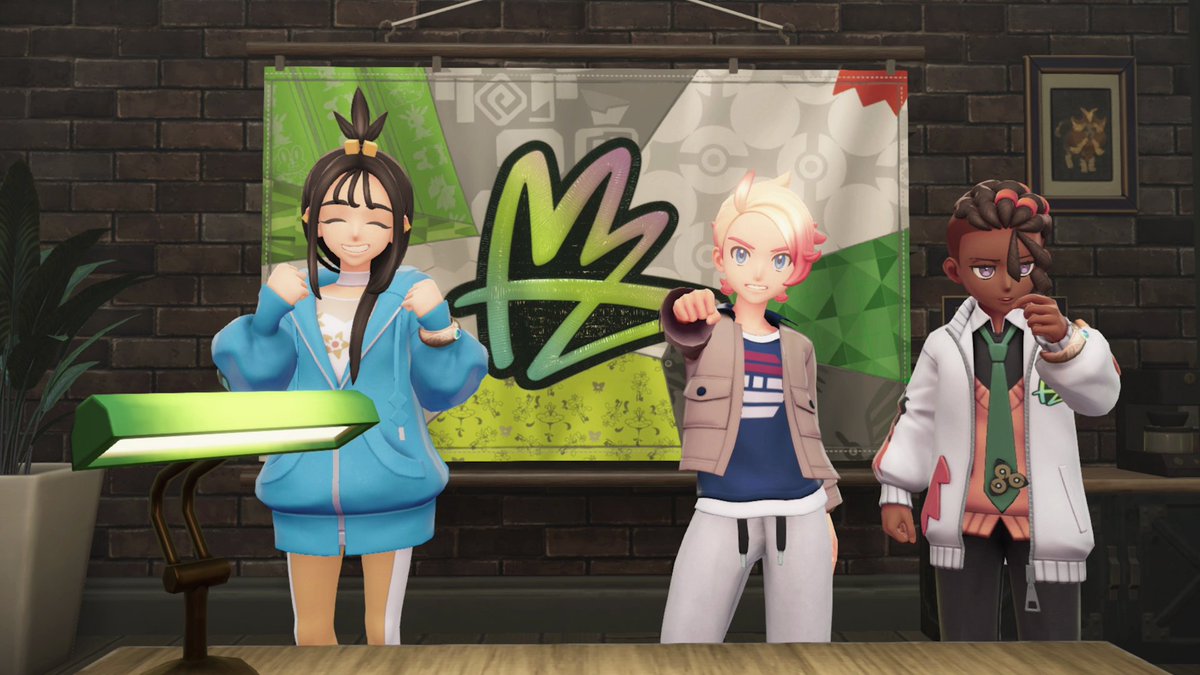Pokemon's tweet image. Meet your adventuring crew! Team MZ aims to keep Lumiose City a peaceful place for both people and Pokémon.
#PokemonLegendsZA