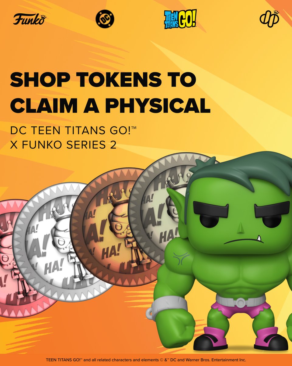 Dropppio's tweet image. Shop DC Teen Titans Go!™ x Funko Series 2 Redemption Tokens on Droppp Marketplace to get your Pop! vinyl figures! Which Pops! are you collecting from this set?
droppp.io/drop/261/dc-te…
#Funko #DigitalPop #Droppp #DigitalCollectibles #DCTeenTitansGo @OriginalFunko