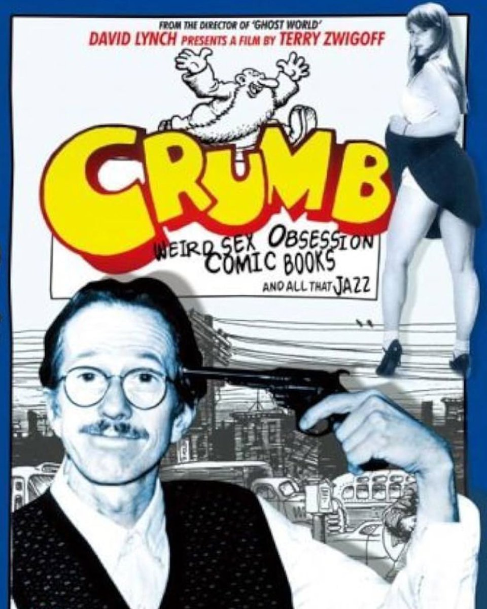 newbeverly's tweet image. CRUMB (1994) screens in 35mm this Thursday, July 24th, at 7:30pm and this Friday, July 25th, at 7:00pm.