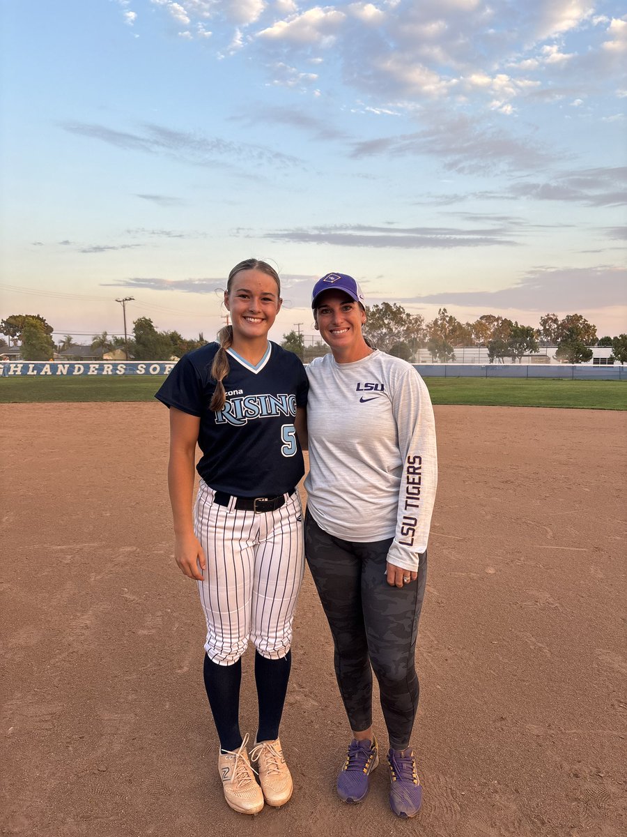 Thank you <a href="/LSUsoftball/">LSU Softball</a> for a great camp! I loved getting to work with all of you and learning more about the program! <a href="/BethTorina/">Beth Torina</a>  <a href="/CoachNealPT/">Bryce Neal</a>  <a href="/LSU_SandraMoton/">Sandra</a> <a href="/Tpleasants17/">Taylor Pleasants</a>