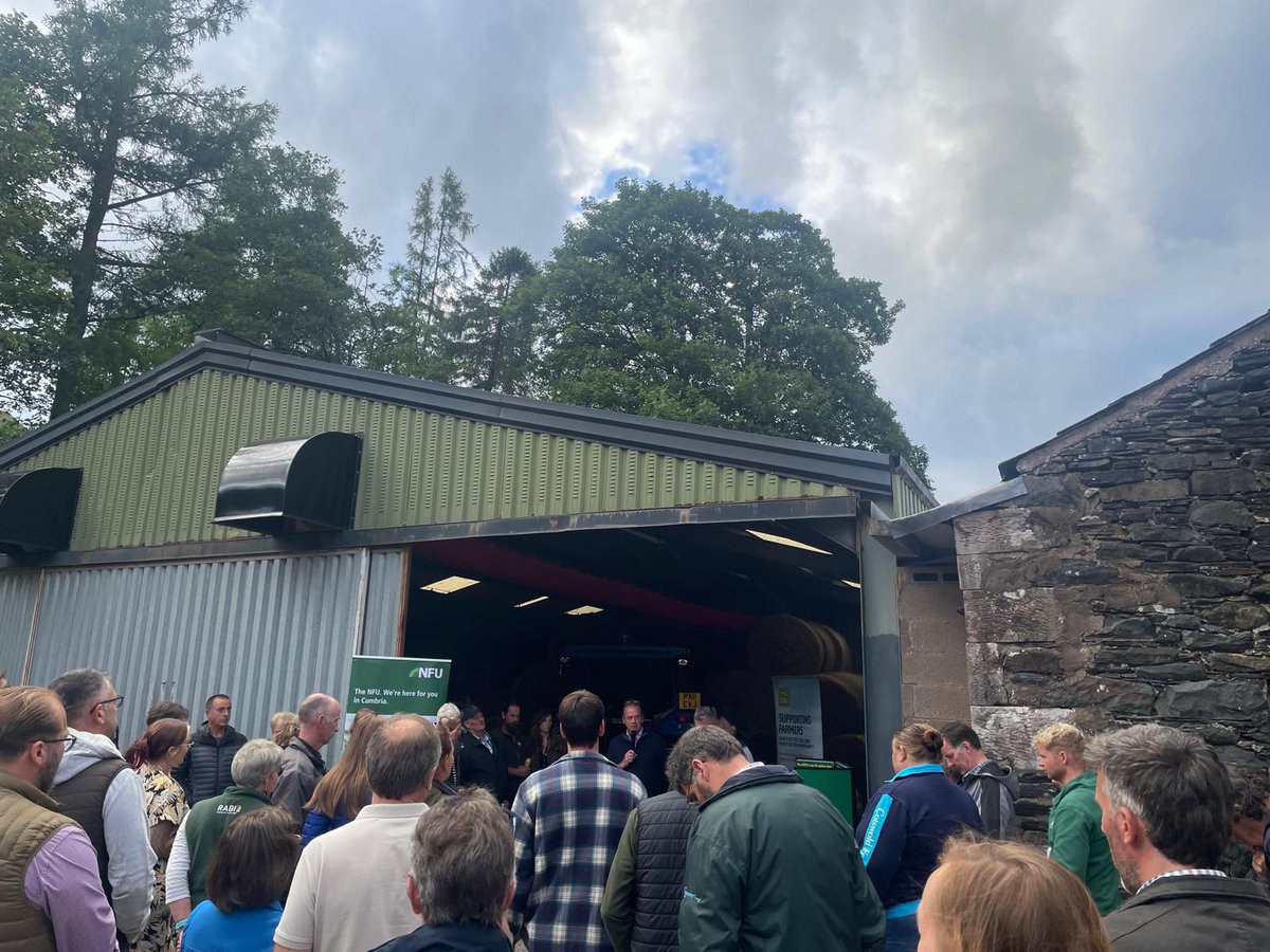 ernestcooktrust's tweet image. We were pleased to help launch #FarmSafetyWeek on Tuesday by hosting Cumbria NFU and Cumbria Farming Network's Farm Safety Social at Low Beckside Farm in Mungrisdale. 🚜
Thank you to all those involved for such a fantastic event! 👏
