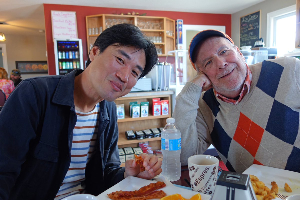 stan_sdcollins's tweet image. Bongjun and I out having breakfast last summer at this time. Things change quickly. Then I was 60 pounds heavier and felt much better. I look forward to seeing him again when they come at Christmas. The Mrs. is already talking about and planning that visit.