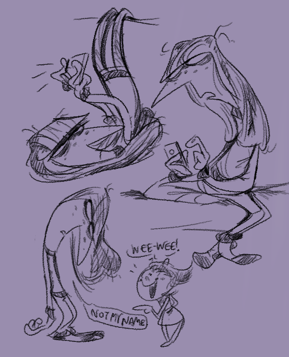 ToadP_'s tweet image. 'Somehow never drew Ennui during the big craze but, "luckily", these creatures never leave for long