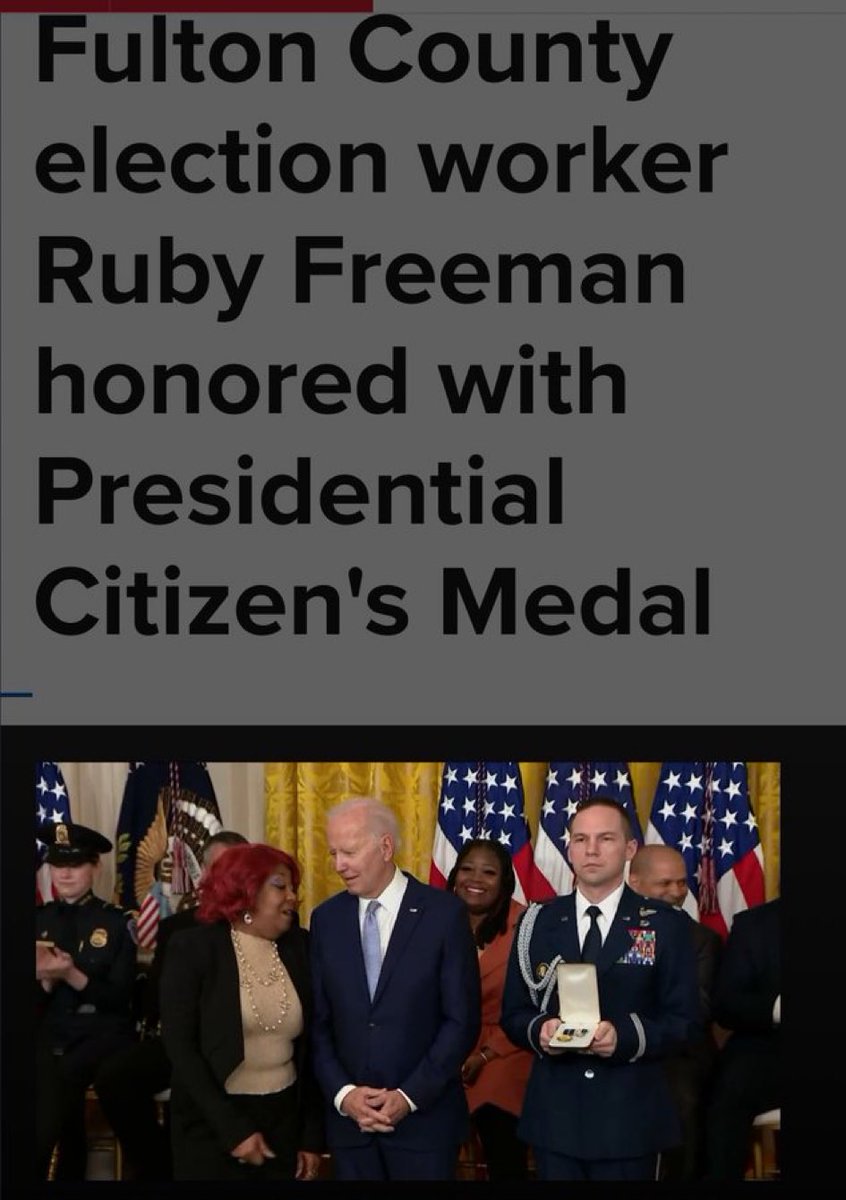 cagrown5's tweet image. Karoline Leavitt:
“The NYT, Washington Post, were ridiculously awarded Pulitzer prizes. It’s well past time for those to be stripped.”
👉🏼Now do RUBY FREEMAN.