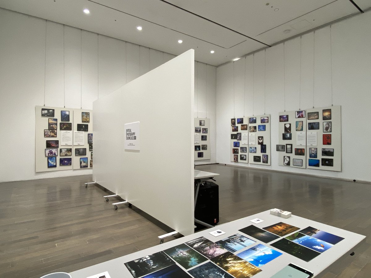 Fastolph's tweet image. Virtual Photography Showcase 2025 is an IRL exhibition of #VRChat photos in Japan. Aside from the 8 main exhibitors, they accepted user submissions to maybe be included and (at least) one of my pics made it!
(Pics by TATAMIN_desu and ecochin)
#VPS2025 #VirtualPhotography