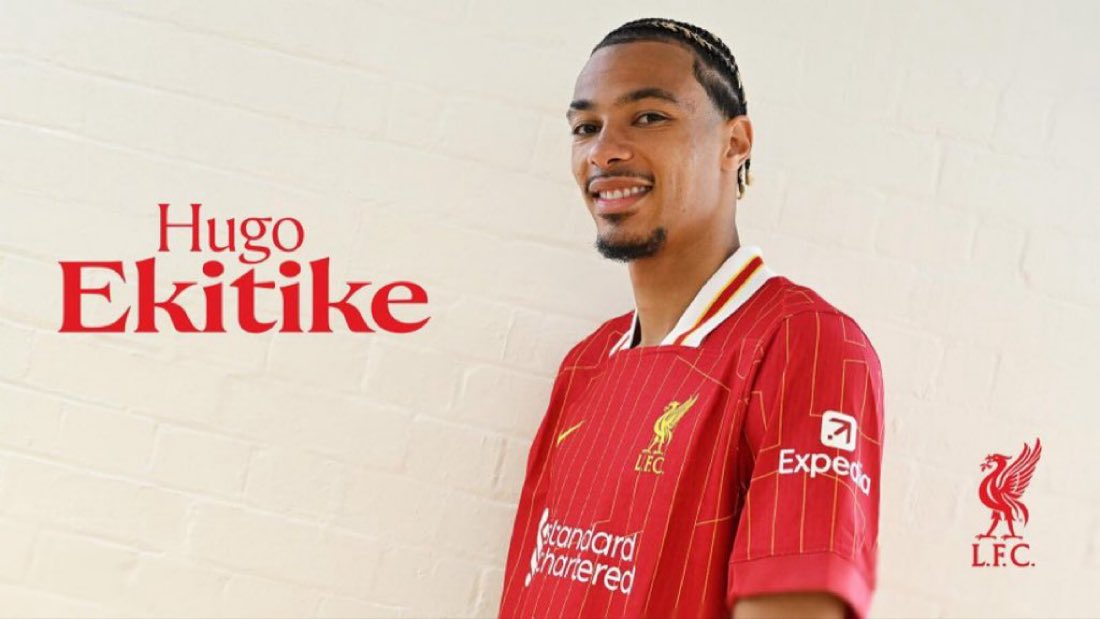 OFFICIAL: Liverpool FC complete the signing of French striker Hugo Ekitike.✍️