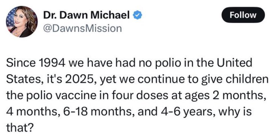Barnacules's tweet image. I'm proud to announce that I've been blocked by @DawnsMission. 🥳 Honestly, the level of stupidity these fake MAGA doctors display is beyond psychotic. Even our corrupt head of HHS (Human Health Services) @RobertKennedyJr spews the same trash. All to protect a convicted felon! 🤦♂️