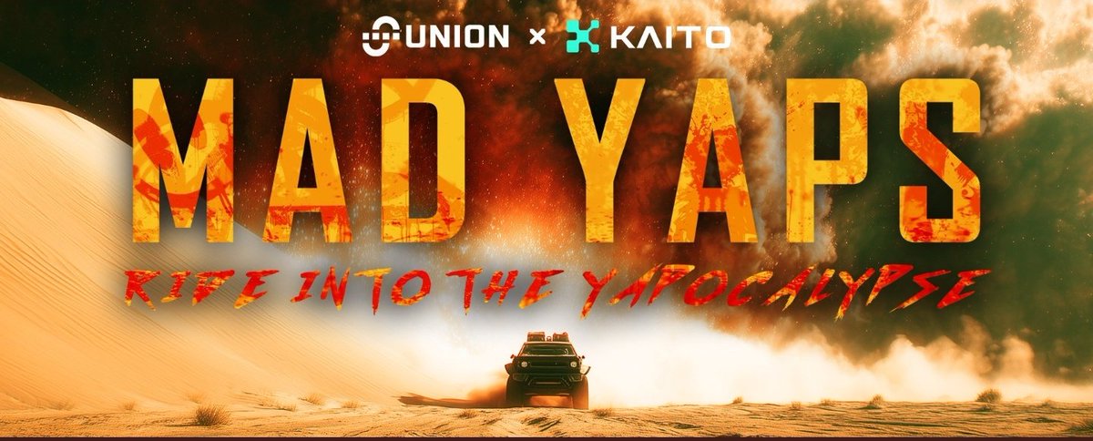 Pablito4kt_eth's tweet image. zkgm guys. Union just announced Mad Yaps, a new partnership with @KaitoAI.
Mad Yaps is Union’s onchain rewards program, powered by @KaitoAI. 1% of Union's token supply will be distributed to early supporters across Season 0 and Season 1. Here's the breakdown:
→ 0.75% goes to…