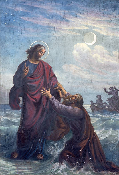 papistlurker's tweet image. Peter sank while walking on water because he doubted, focusing on the storm and his own inability rather than trusting Jesus. Similarly, when we face temptation, we often fail by relying on our own strength, thinking, "I can't do this." Instead, we must flee to Christ, trusting…