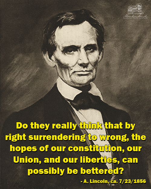 ALPLM's tweet image. #AbrahamLincoln's thoughts on those who wanted to let #slavery expand into new parts of America. #AbeSays
Source: ow.ly/Qw8Q50WuejP