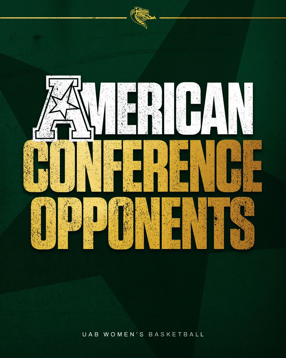 UAB_WBBALL's tweet image. The 2025-26 @American_Conf schedule pairings 👏
📰: bit.ly/3GFrd9L
#WinAsOne