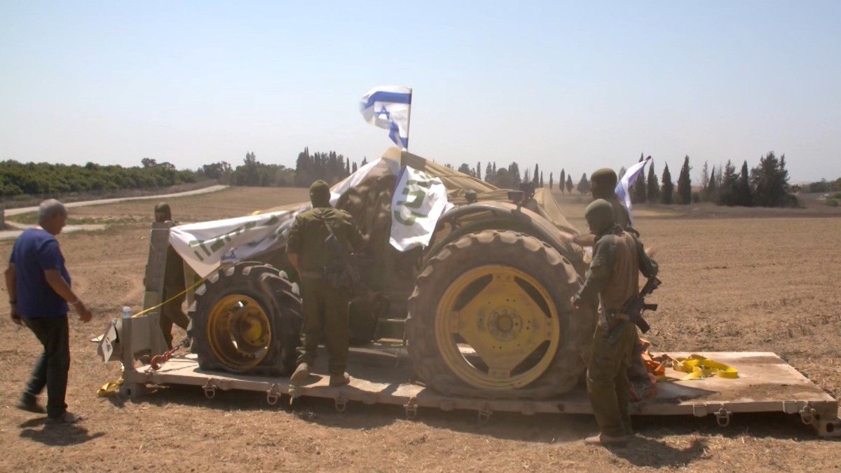 newsisrael13's tweet image. אחרי כמעט שנתיים: הטרקטור שנגנב מכפר עזה ב-7.10 הושב מהרצועה
bit.ly/4o2XHvp
@Yossi_eli
