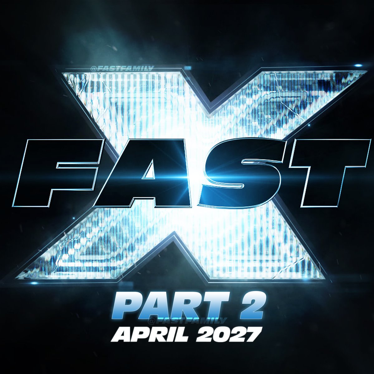 🎬 @VinDiesel had some important news to share at a <a href="/Fuel_Fest/">FuelFest</a> event..

#FASTX Part II — April 2027. #FastFamily