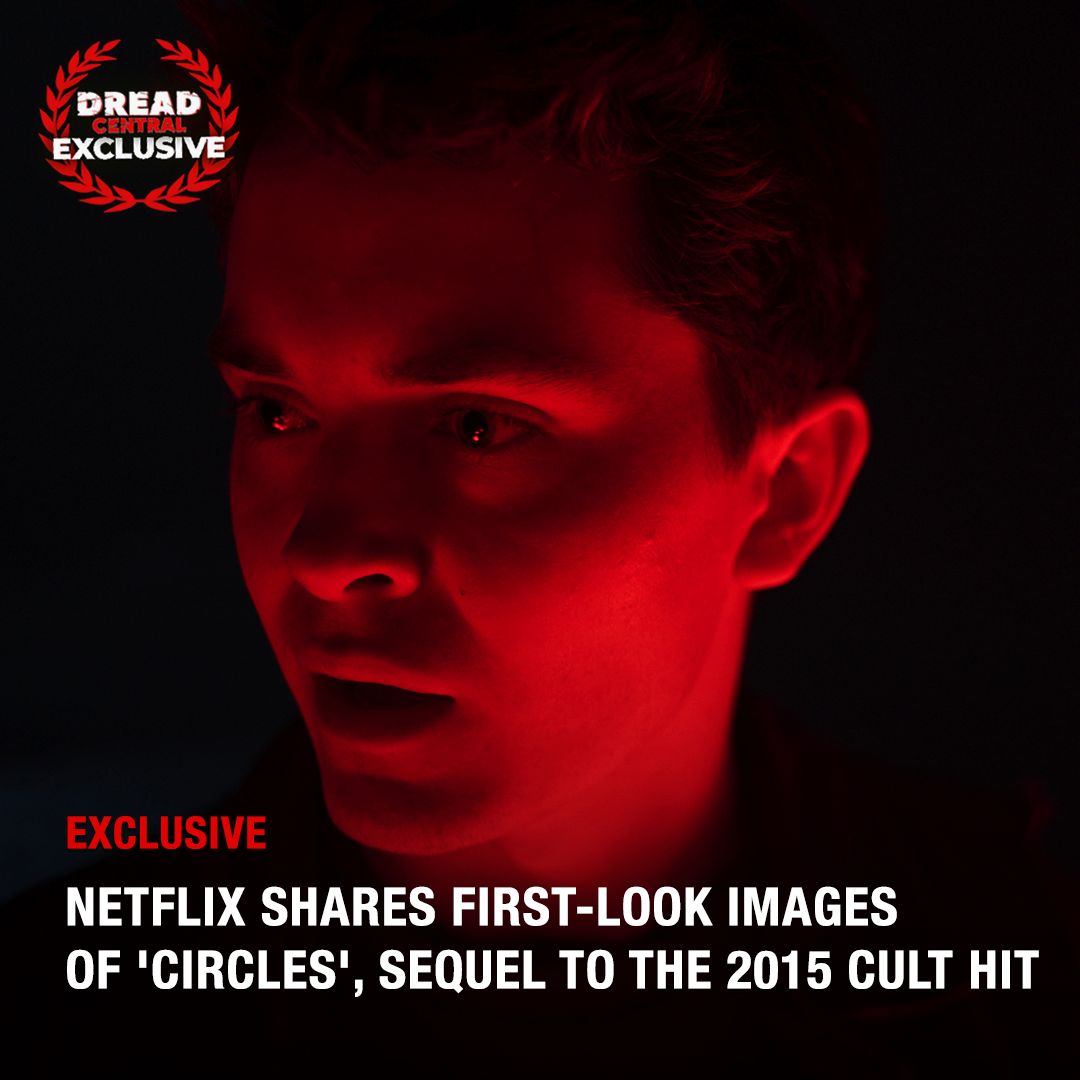 DreadCentral's tweet image. We have some exclusive first-look images from Netflix's upcoming film, 'Circles', the sequel to their 2015 cult hit.
See them all on Dread Central: buff.ly/HoMt7wF