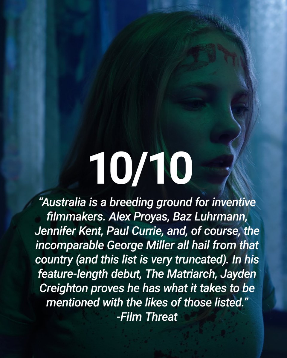 Slated’s newest horror thriller, THE MATRIARCH, is now available to buy or rent! A thirteen year old girl kills her addict mother's boyfriend in self defense and is subsequently terrorized by her own mother. Amazon: loom.ly/O1Cp0q0 Apple TV: loom.ly/J1n0_dk