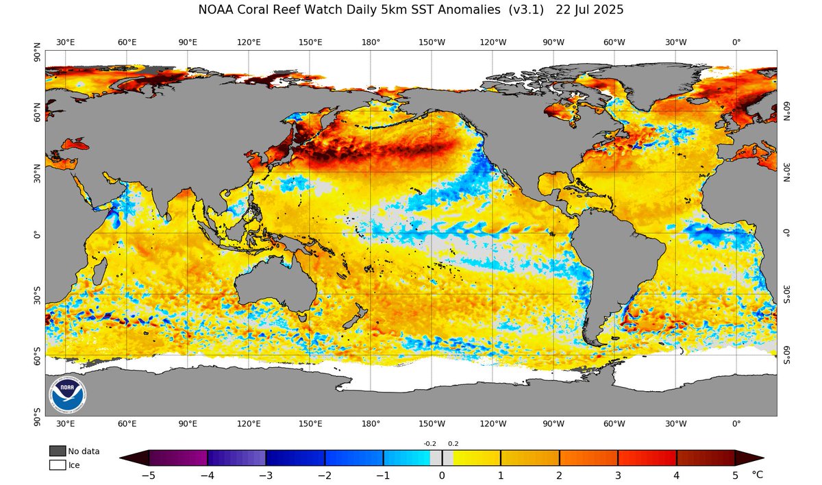 أغلب مؤشرات النماذج العددية الديناميكية - الاحصائية تشير حتى الآن إلى سنة ثانية من #اللانينا المتوقعة خلال الموسم القادم في سيناريو مشابه إحصائيا لمواسم 1967 - 1974 -1984 - 1999 - 2017

لا يتوقع تأثير ظاهرة النينو خلال الموسم القادم سواءا الاعتيادية او المودوكي والله اعلم