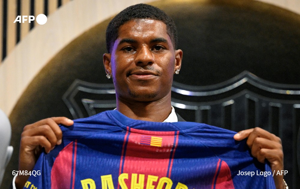 #UPDATE Marcus Rashford says his new club Barcelona already 'feels like home' after the Spanish champions loaned the attacker from Manchester United  with a future purchase option  ⚽ #AFPSports
u.afp.com/SgSR