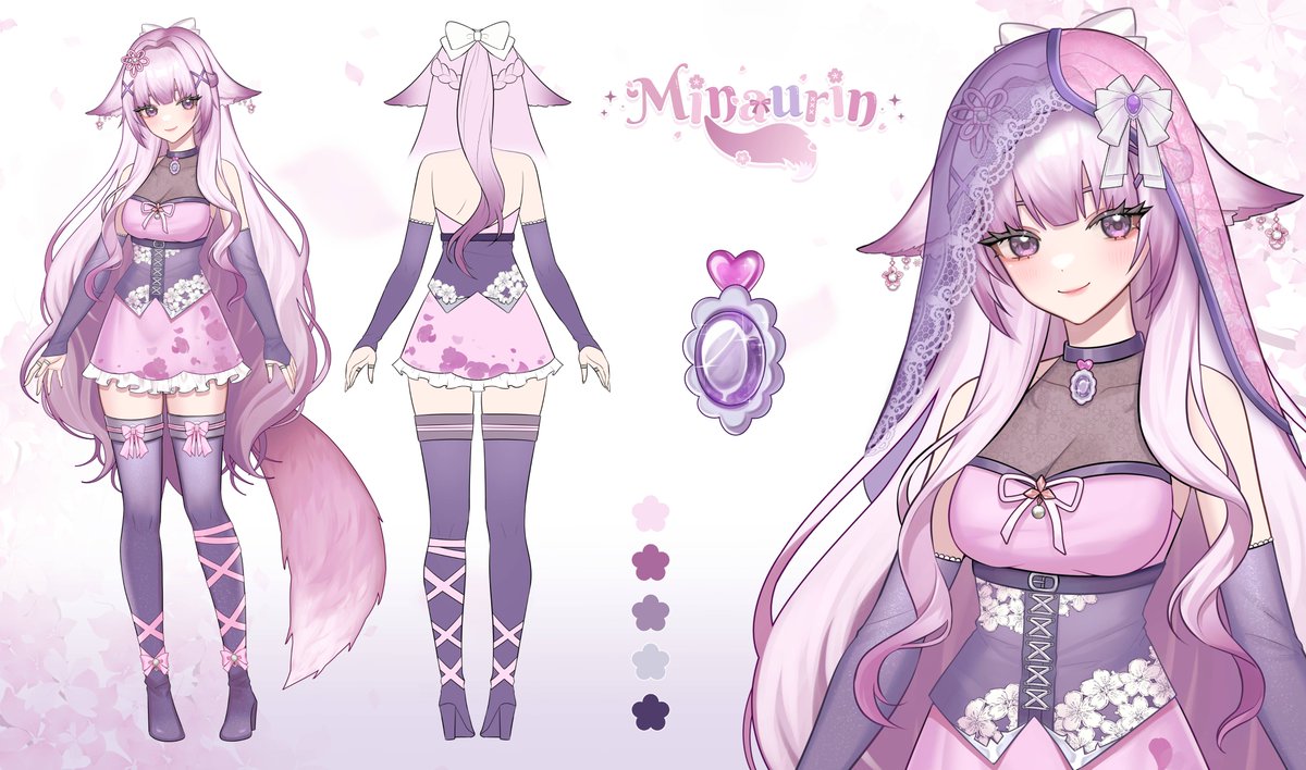 minaurin's tweet image. what do you love about my vtuber design? just curious before i start designing my 2.0 next month 👁️
sheet by: @/kazydraws