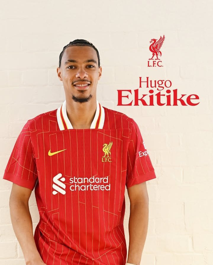livescore's tweet image. ๐จLiverpool have confirmed the signing of Hugo Ekitike โ๏ธ๐ด
Another one through the door for Arne Slot ๐คโจ