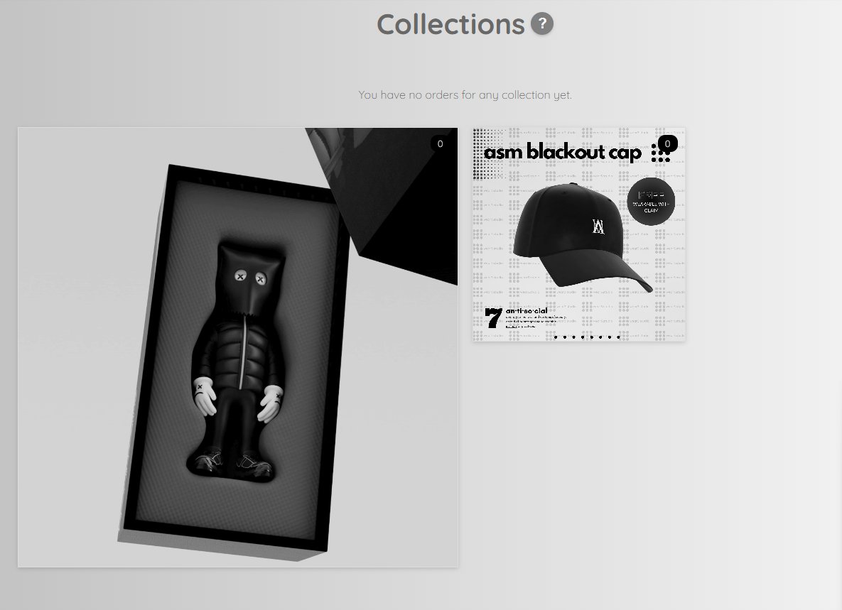 wear3.studio 👕 (@wear3studio) on Twitter photo The Anti-Social Media Blackout cap is now ready for claim on wear3.studio
The first product launch with v2 Claimables
24 hours👕 The Anti-Social Media Blackout cap is now ready for claim on wear3.studio
The first product launch with v2 Claimables
24 hours👕