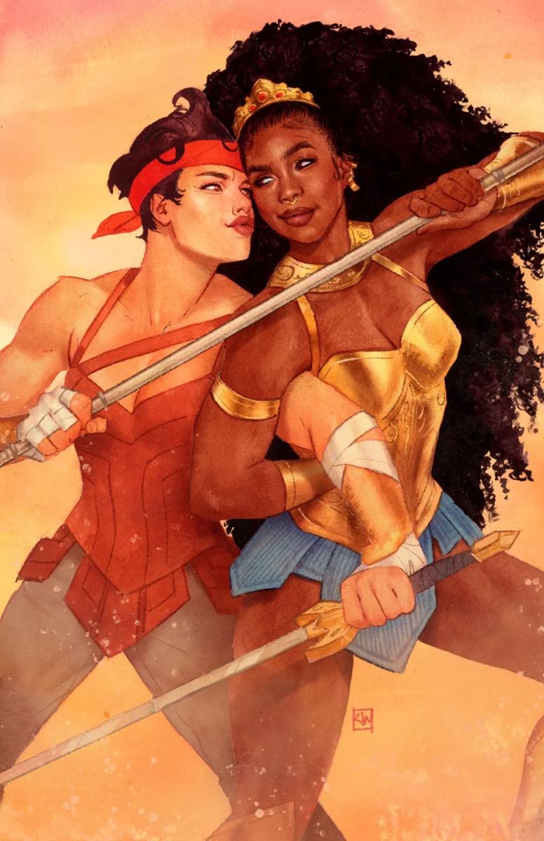 zatannasmgic's tweet image. Acho que poucos sabem mas o núcleo da mulher maravilha é onde mais se encontra personagens Lgbtqia+ e isso é muito graças a escritores como Rucka e Stephanie Willians e outros mas também ao próprio fandom da mulher maravilha que exige e apoia esses escritores e seus trabalhos
