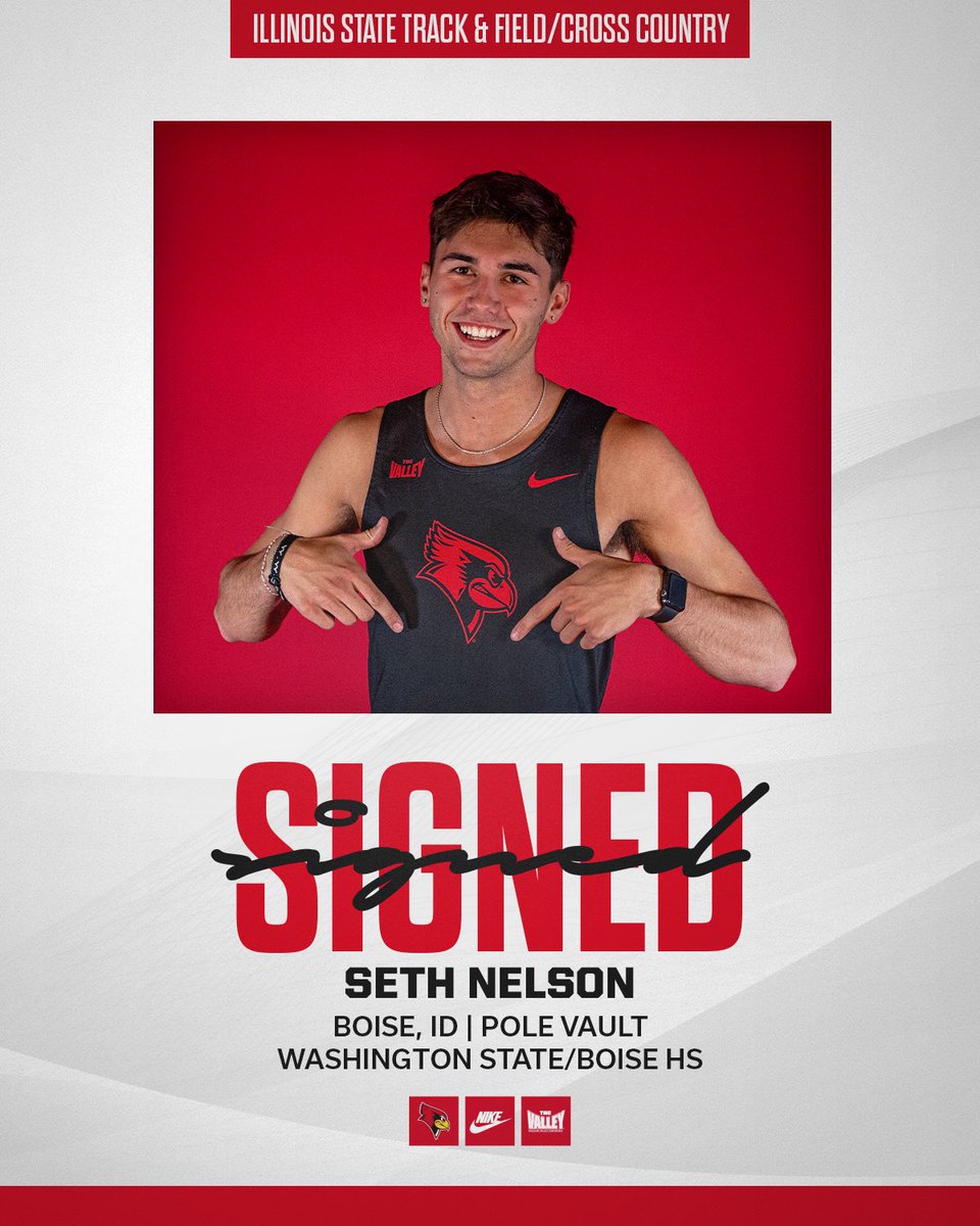 RedbirdTFXC's tweet image. 𝗪𝗲𝗹𝗰𝗼𝗺𝗲 𝘁𝗼 𝗡𝗼𝗿𝗺𝗮𝗹, 𝗦𝗲𝘁𝗵🤝

Nelson, from Boise ID, has a pole vault PR of 5.15.