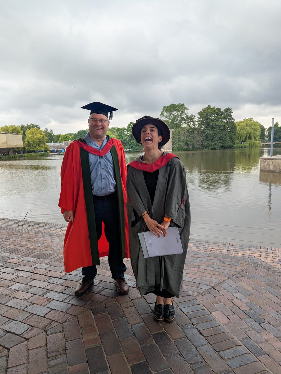 AlistairBoxall's tweet image. I had a lovely afternoon at the University graduation ceremony today watching @AleBou4 being awarded a well-deserved PhD for her research into the environmental risks of pharmaceuticals. BBC Radio 1&apos;s @gregjames received an honorary doctorate and gave an excellent speech.
