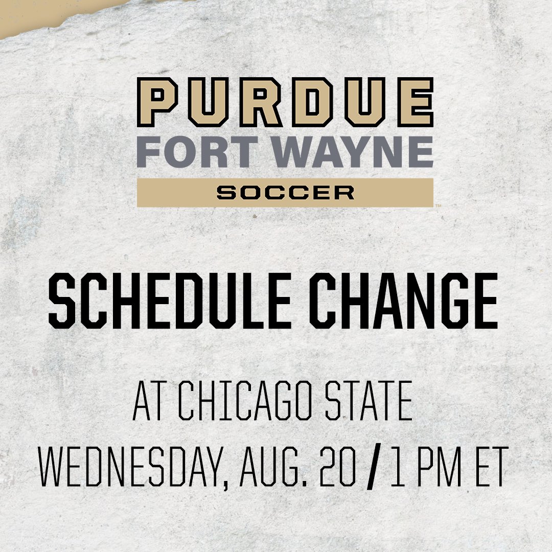 MastodonWSoccer's tweet image. Our game date/time at Chicago State University has changed. Find new details below ⬇️