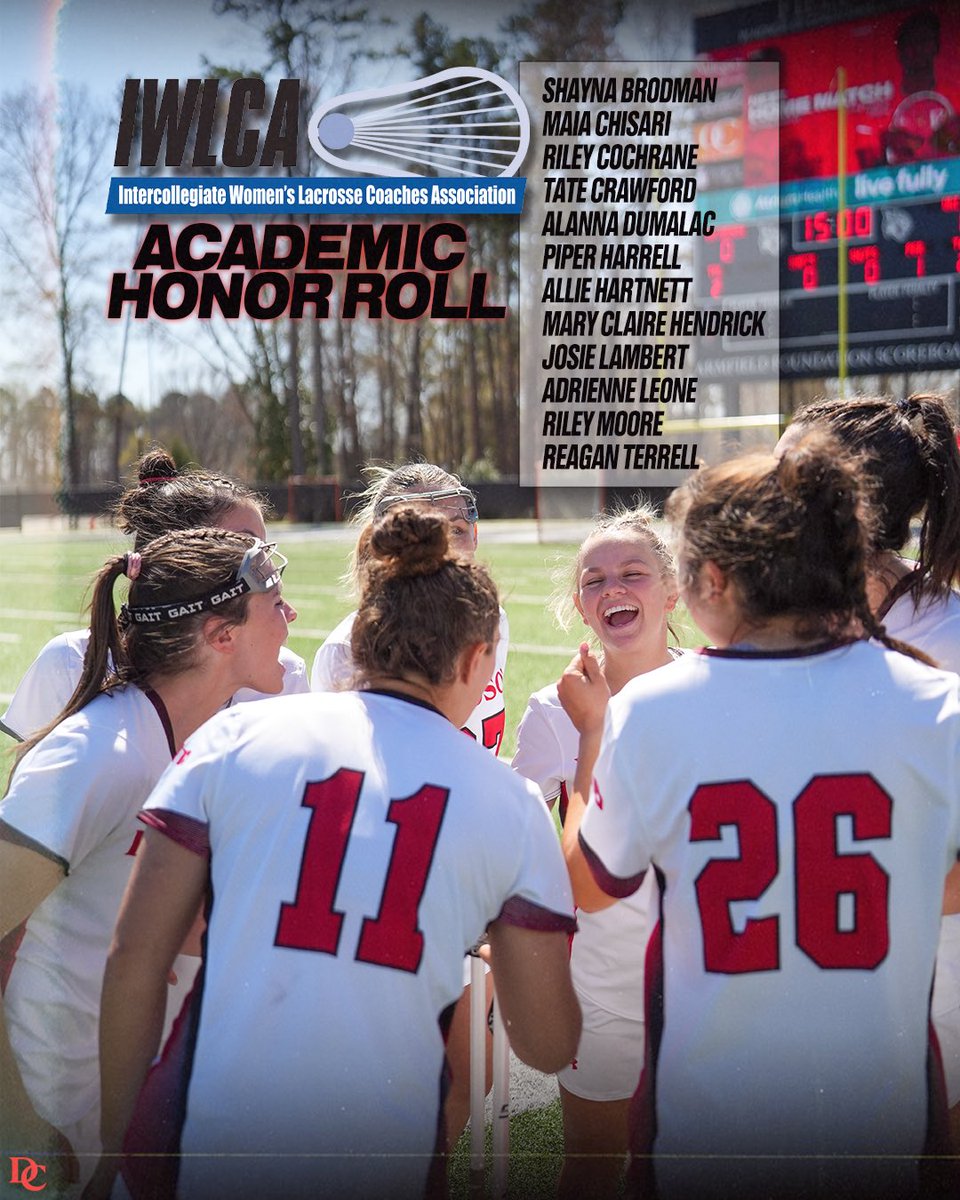 Smarties 🧠

12 ‘Cats earned <a href="/IWLCA/">IWLCA</a> Academic Honor Roll recognition while the squad was named an Academic Honor Team for maintaining a 3.2 or higher 🤩📚