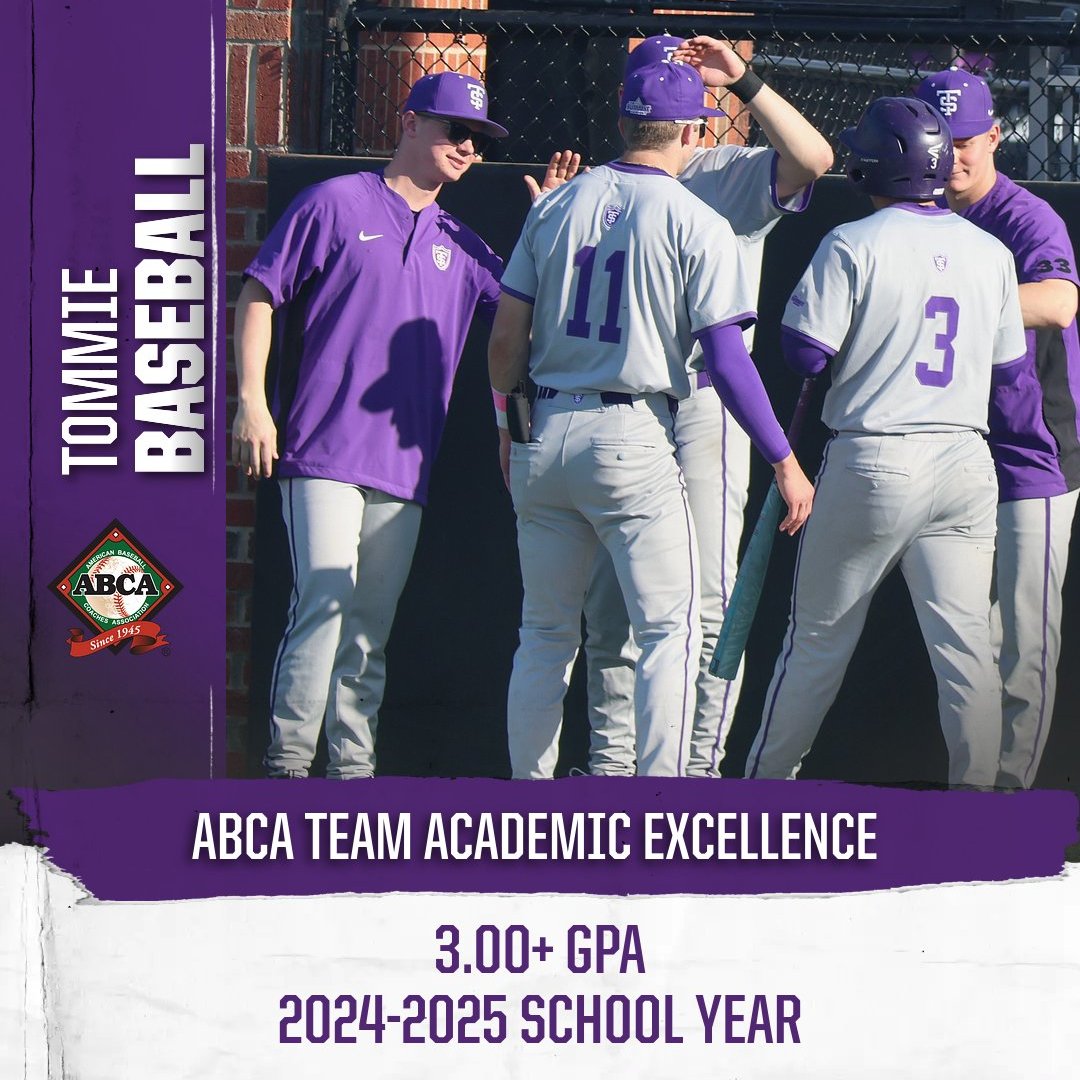 TommieBase's tweet image. The squad got it done in the classroom this year to earn the 𝐀𝐁𝐂𝐀 𝐓𝐄𝐀𝐌 𝐀𝐂𝐀𝐃𝐄𝐌𝐈𝐂 𝐄𝐗𝐂𝐄𝐋𝐋𝐄𝐍𝐂𝐄 𝐀𝐖𝐀𝐑𝐃! ⚾📚
#RollToms